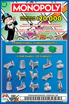 $2 MONOPOLY