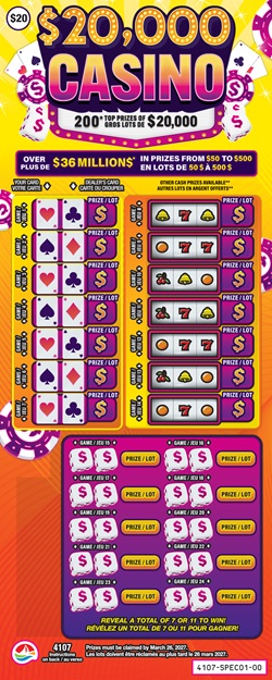 $20,000 CASINO