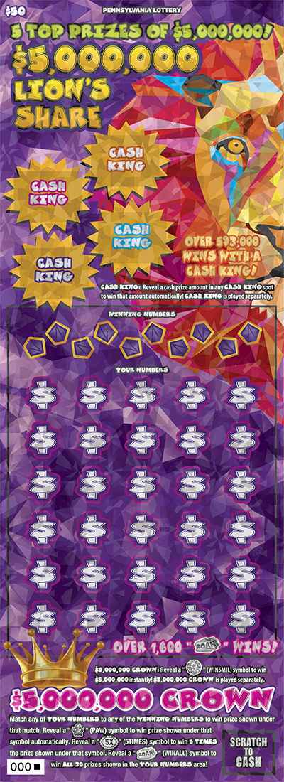 $5,000,000 Lion's Share